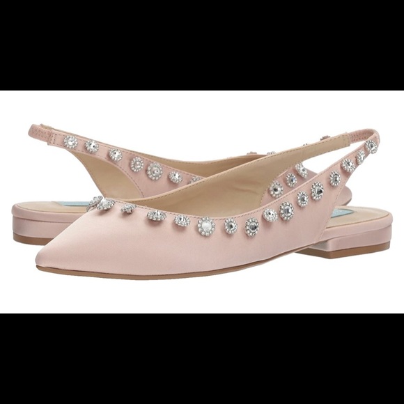 Betsey Johnson Shoes - Blue by Betsey Johnson Sb-Tatum Ballet Flat 9.5